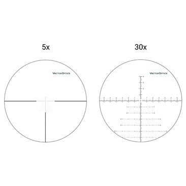 Приціл оптичний Vector Optics Continental  5-30x56 (34mm) illum. FFP Tactical
