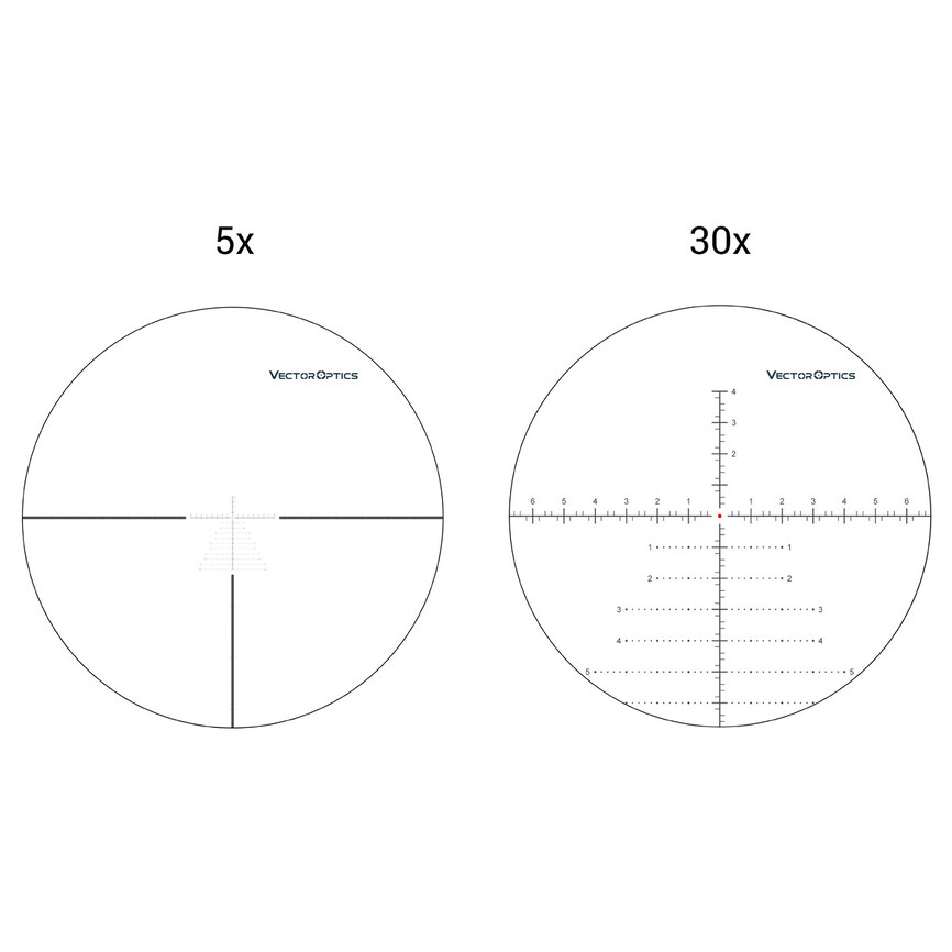 Приціл оптичний Vector Optics Continental  5-30x56 (34mm) illum. FFP Tactical. Фото 2