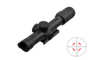 Приціл оптичний TRIJICON VCOG 1-8x28 illum. Red MRAD Crosshair