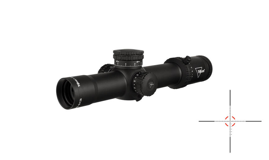 Приціл оптичний TRIJICON Credo 1-8x28 (34 мм) illum. Red/Green MRAD Segmented Circle