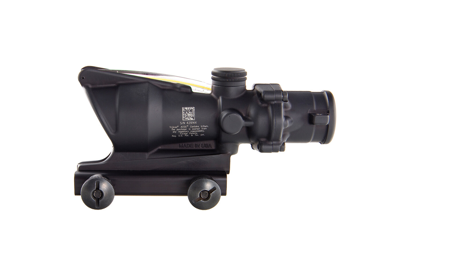 Приціл оптичний TRIJICON ACOG 4x32 BAC Dual illum Amber Chevron .223/5.56 BDC. Фото 3