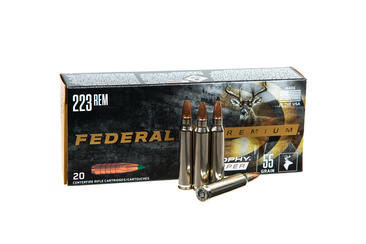 Патрон нарізний Federal Premium, 223 Rem, TROPHY COOPER 55GR (3,6 г)