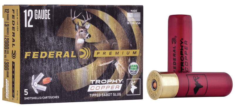 Підкаліберна куля Federal  Trophy Copper Sabot Slug к.12/76, 19.5 г