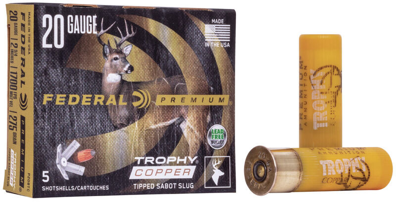 Підкаліберна куля Federal  Trophy Copper Sabot Slug к. 20/70, 17.8 г