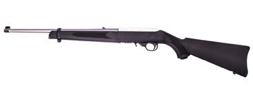 01256 Карабін нарізний RUGER "10/22"Carbine 22LR Synthetic, Stainless Steel 18.5''