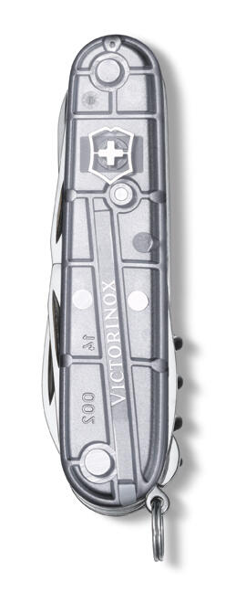 Ніж Victorinox Swiss Army Climber прозорий срібний. Фото 2