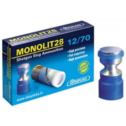 Патрон гладкоствольних DDupleks Monolit28 12/70