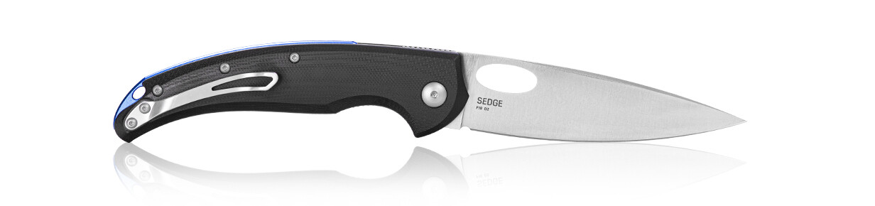 Ніж Steel Will "Sedge", чорно-синій. Фото 2