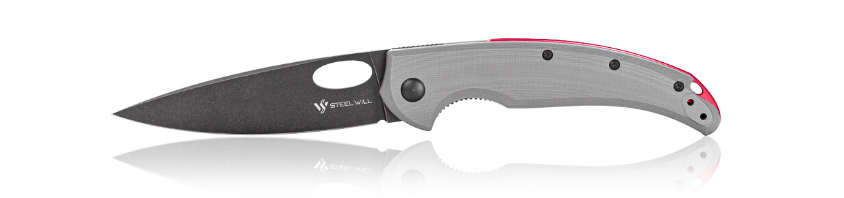 Ніж Steel Will "Sedge", сіро-червоний