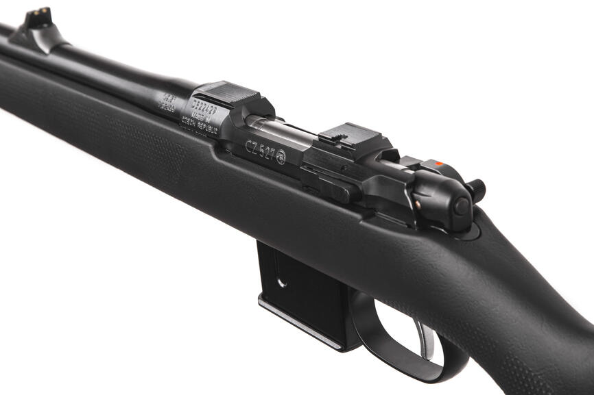 Карабін мисливський CZ527 Carbine Synthetic 7.62x39 зі з'ємним 5-ти заряд. магазином. Фото 2