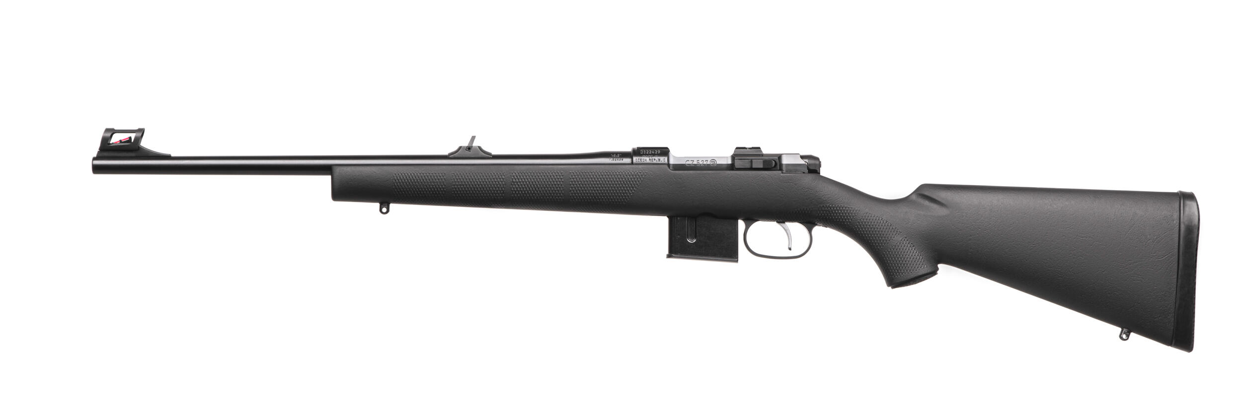 Карабін мисливський CZ527 Carbine Synthetic 7.62x39 зі з'ємним 5-ти заряд. магазином. Фото 3