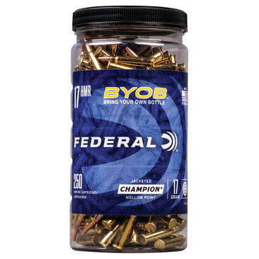 Патрон нарізний Federal Champion 17HMR, JHP, 17Gr (1,1 г)