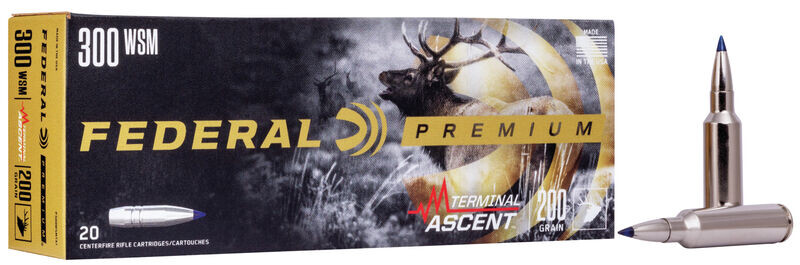 Патрон нарізний Federal Terminal Ascent, 300WSM, 200GR (12,96  г)