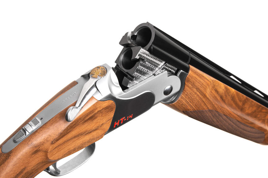 HT-14 Silver O&U 12/76 см Рушниця гладкоствольна Huglu. Фото 3