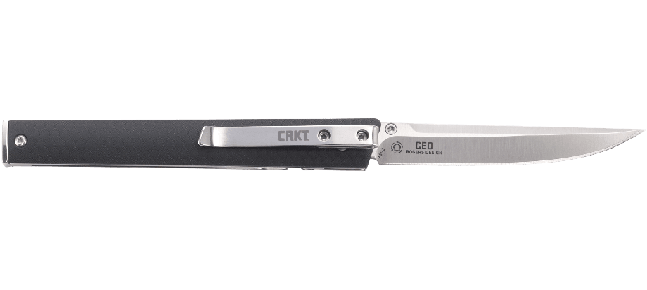 Ніж CRKT "CEO", шпеньок, чорний. Фото 3