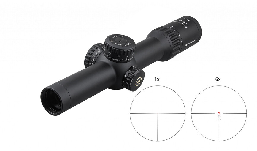 Приціл оптичний Vector Optics Continental 1-6x28 (34mm) illum. FFP Tactical