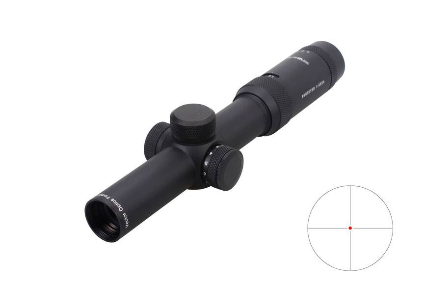 Приціл оптичний Vector Optics Forester 1-5x24 (30mm) illum. SFP