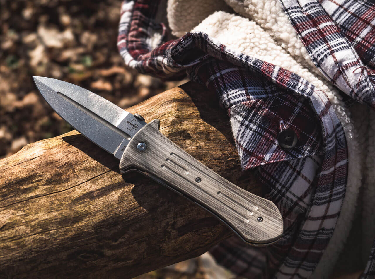 Нiж Boker Plus "Smatchet micarta". Фото 4