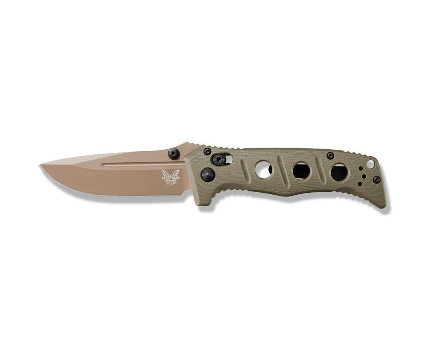 Ніж Benchmade "Sibert Mini Adamas", олива. Фото 3