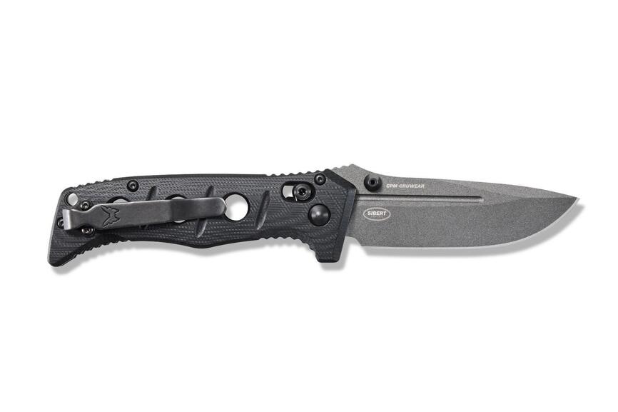 Ніж Benchmade "Sibert Mini Adamas", чорний. Фото 4