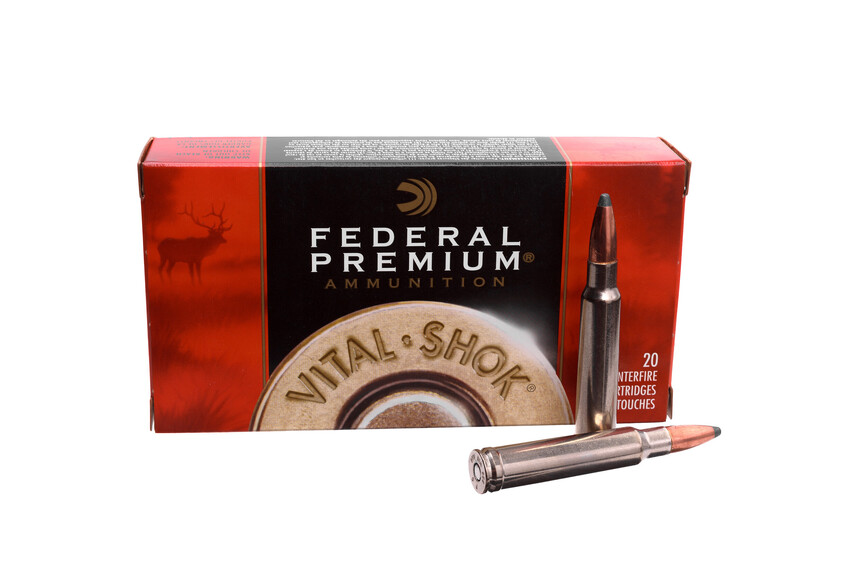 Патрон нарізний Federal Vital-Shok 338Win Mag, Nosler Partition, 16.20 г (250GR), 811 м/с
