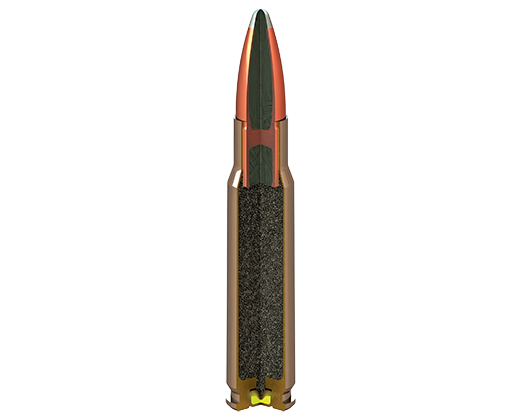 Патрон нарізний Federal Vital-Shok 338Win Mag, Nosler Partition, 16.20 г (250GR), 811 м/с. Фото 3