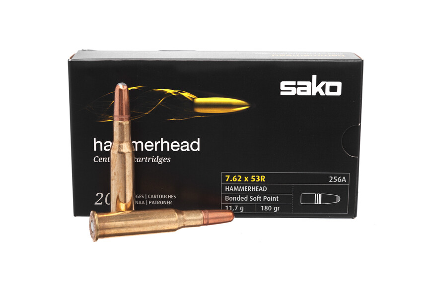 Патрон нарізний Sako Hammerhead SP кал. 7,62 х 54R 180Gr (11,66 г)
