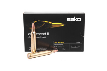 Патрон нарізний Sako Arrowhead II Swift Scirocco кал.300WM 11,7гр