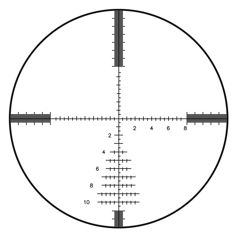 Приціл оптичний Bushnell 3-12-х44 '' Elite Tactical '' MG2DMR, 1 Mill, 30mm. Фото 2