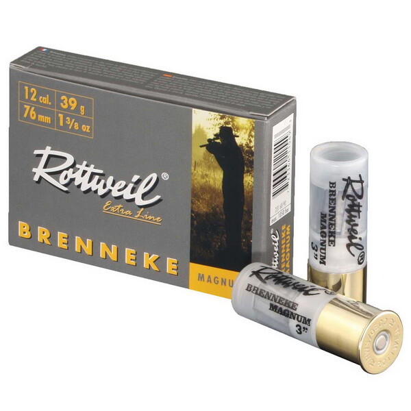 Набої мисливські Rottweil BRENNEKE Magnum 12/76, куля Brenneke 39 г. Фото 2