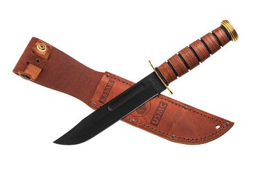 Ніж KA-BAR "USMC presentation knife"