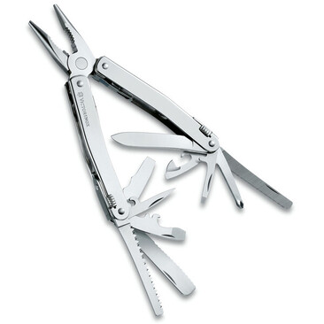 Мультитул Victorinox SwissTool Spirit в шкіряному чохлі