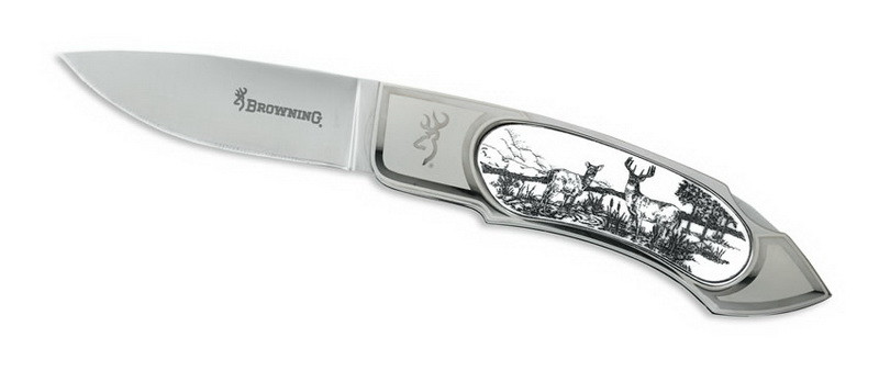 Ніж Browning "Scrimshaw Whitetail"