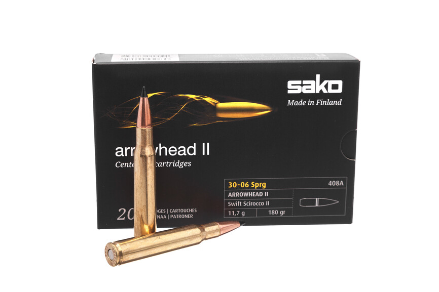 Патрон нарізний Sako Arrowhead II SP 30-06 Swift Scirocco 11,7гр