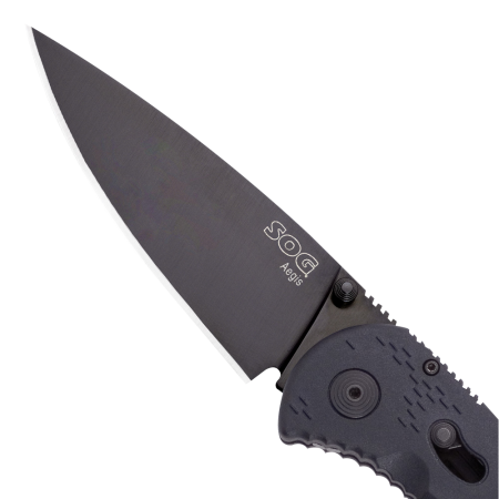Ніж SOG "Aegis Black TiNi". Фото 2