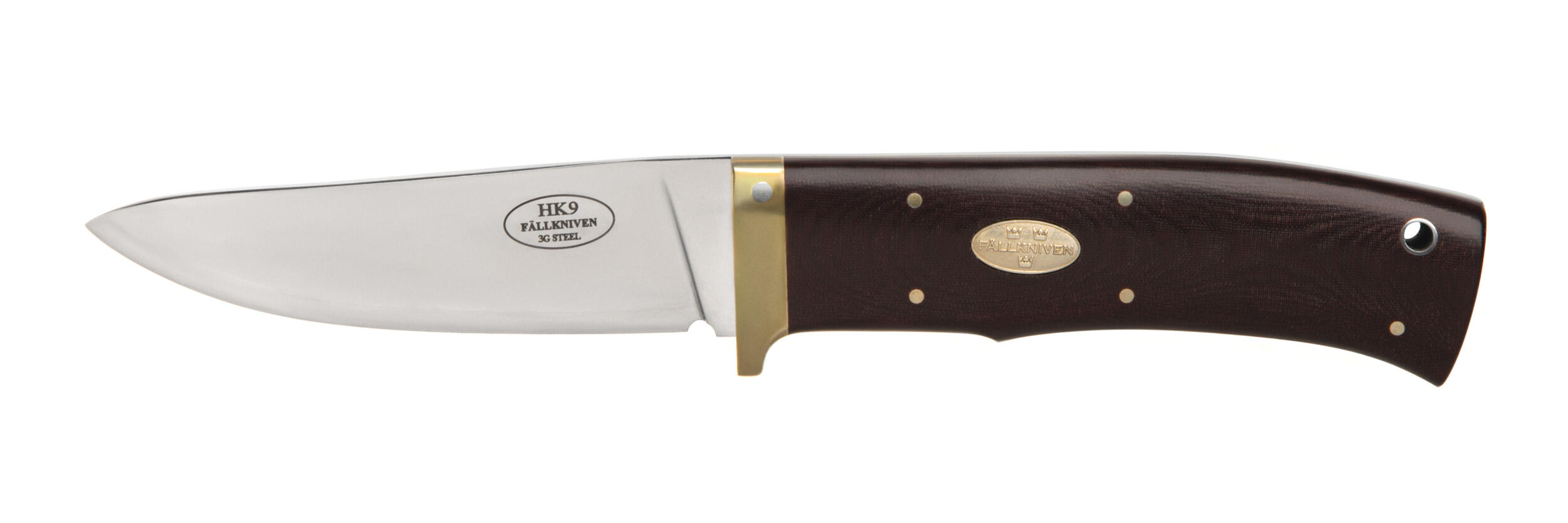 Ніж Fallkniven HK9 "Hunting knife #9" 3G, maroon micarta. Фото 2
