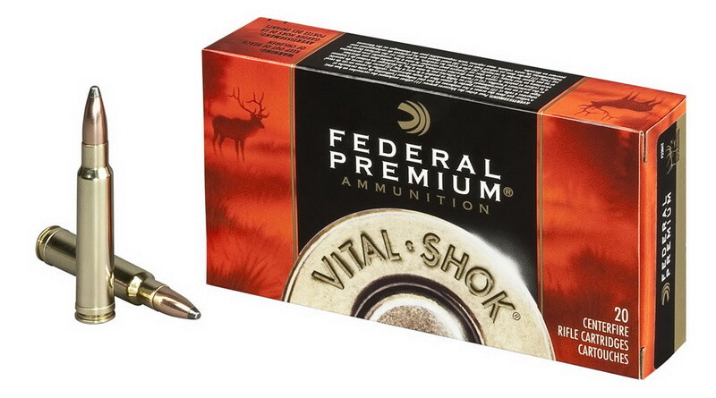 Патрон нарізний Federal Premium Vital-Shok 338 Win Mag Nosler, 225Gr (14,58 г)