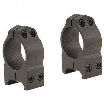 Кільця Warne MAXIMA Fixed Rings 30 мм. Під планку Weaver / Picatinny. Висота Low  під об'єктиви 36-42 мм. Сталь.
