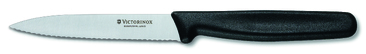Victorinox Standart 10 см, серрейтор, чорний нейлон