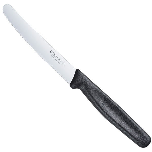 Ніж столовий Victorinox Standart 11 см, чорний нейлон