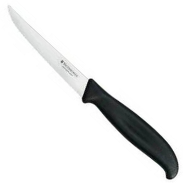 Ніж столовий Victorinox Standart 11 см, чорний нейлон