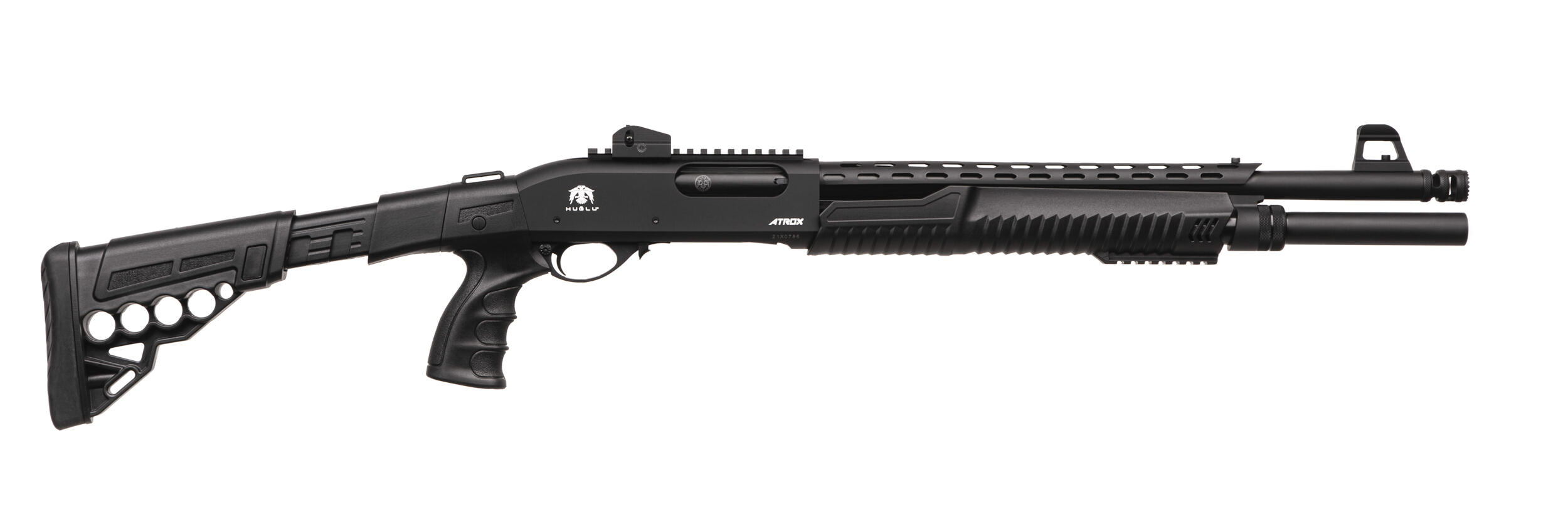 ATROX Tactic Plus Black Telescopic Stock 12/47 см Рушниця гладкоствольна Huglu 7+1
