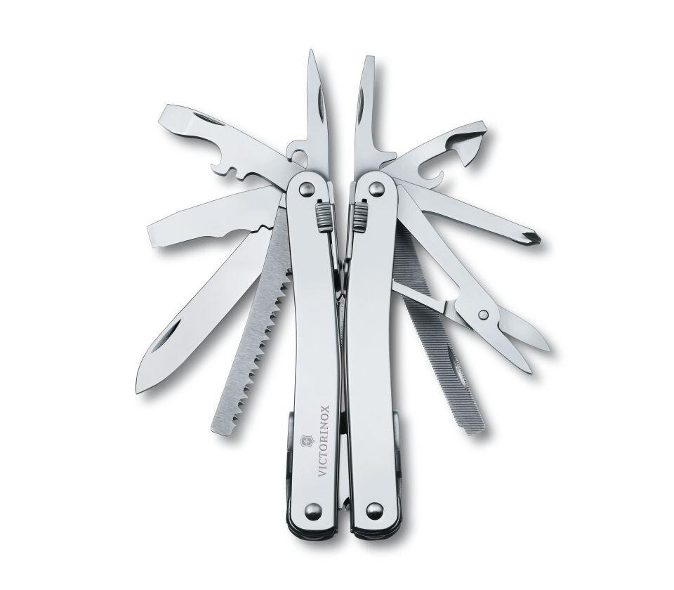 Мультитул Victorinox SwissTool Spirit в шкіряному чохлі