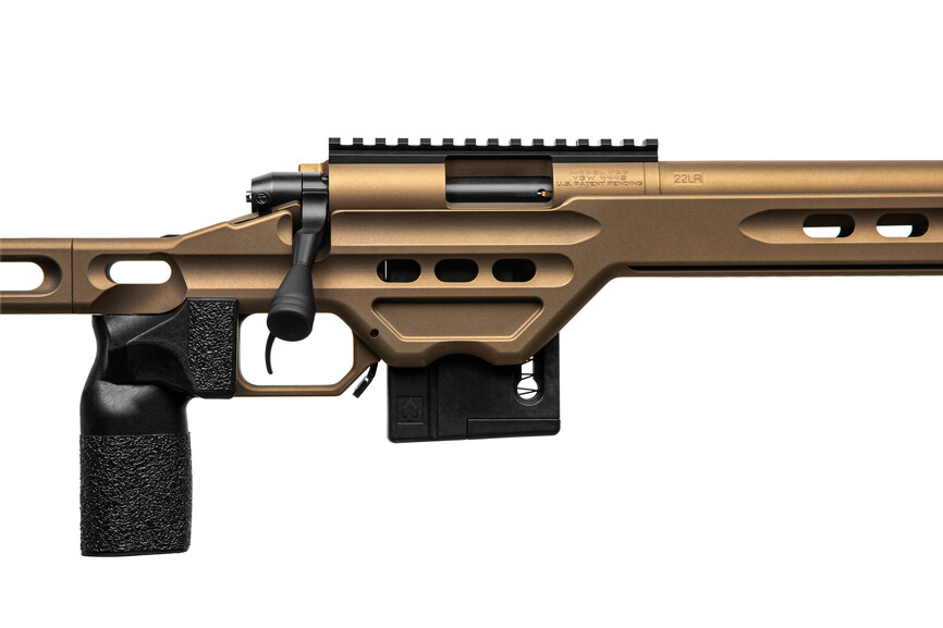 Карабін нарізний VUDOO V22 22LR RH BARRELED ACTION 22'' MTU BROWN MPA BA BROWN. Фото 3