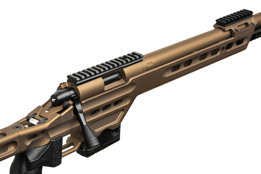 Карабін нарізний VUDOO V22 22LR RH BARRELED ACTION 22'' MTU BROWN MPA BA BROWN. Фото 4