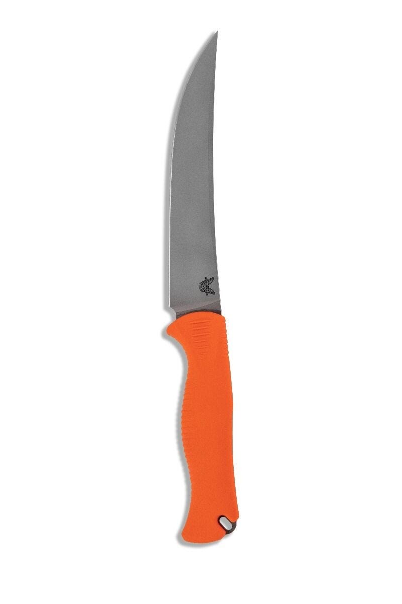 Benchmade "Meatcrafter", orange, santoprene. Фото 2