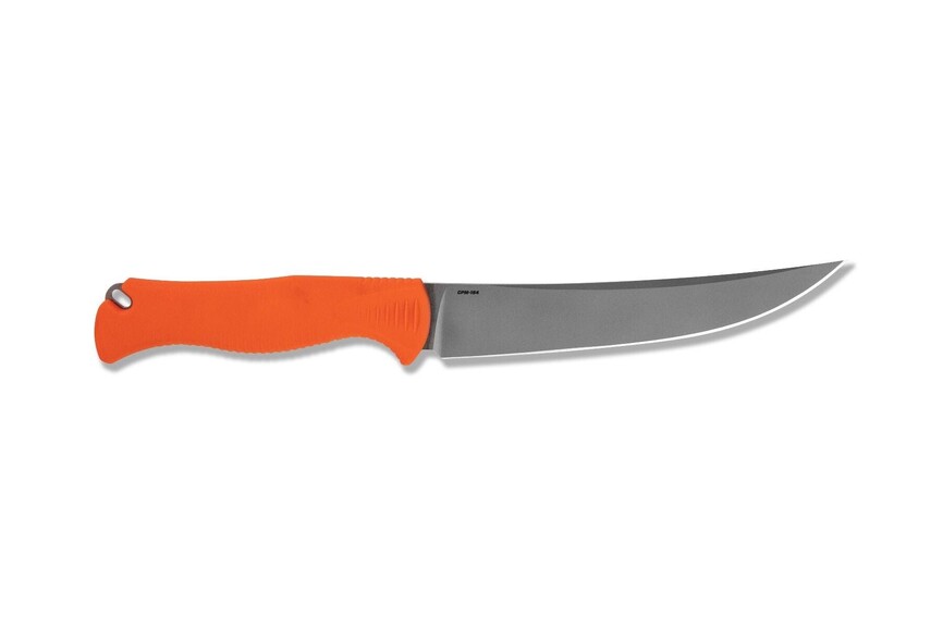 Benchmade "Meatcrafter", orange, santoprene. Фото 4