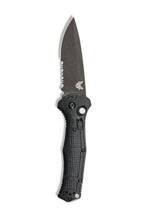 Ніж Benchmade "Claymore" Auto, напівсеррейтор, чорний