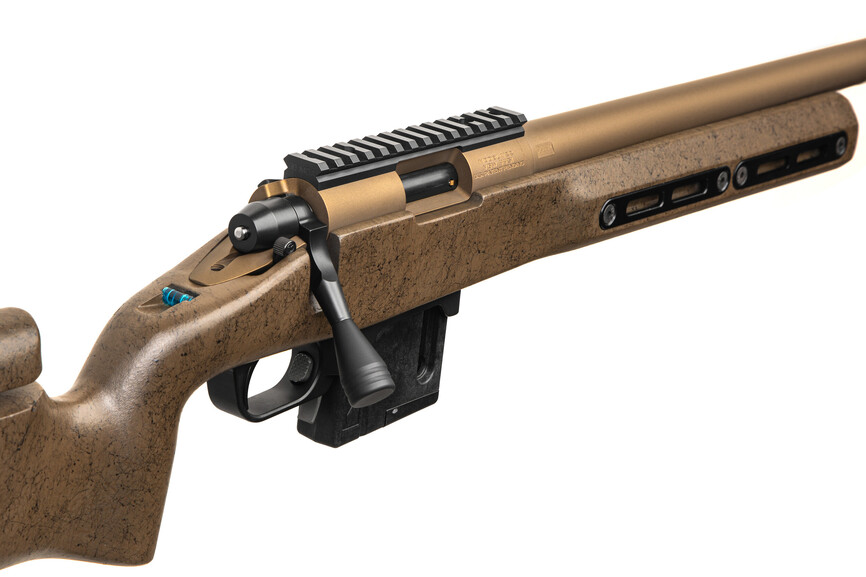 Карабін нарізний VUDOO V22 22LR BARRELED ACTION 20'' MTU BROWN RIDGEBACK BROWN. Фото 4