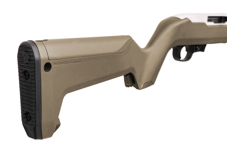 11100FDE Карабін мисливський RUGER "K10/22-TD" Synthetic, Stainless Steel 22LR Backpacker FDE. Фото 2